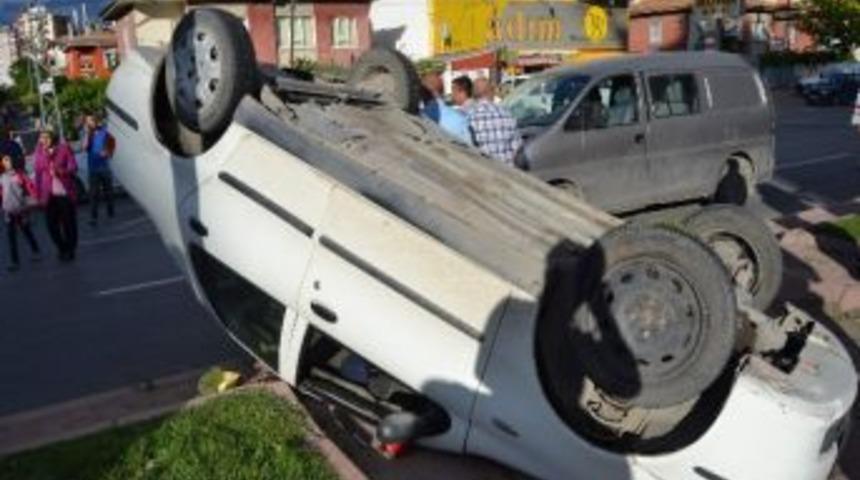 Erkilet Bulvarı&rsquo;nda Kaza: 1 Yaralı