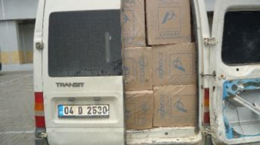 Van'ın Başkale İl&ccedil;esinde 115 Bin Paket Ka&ccedil;ak Sigara Ele Ge&ccedil;irildi