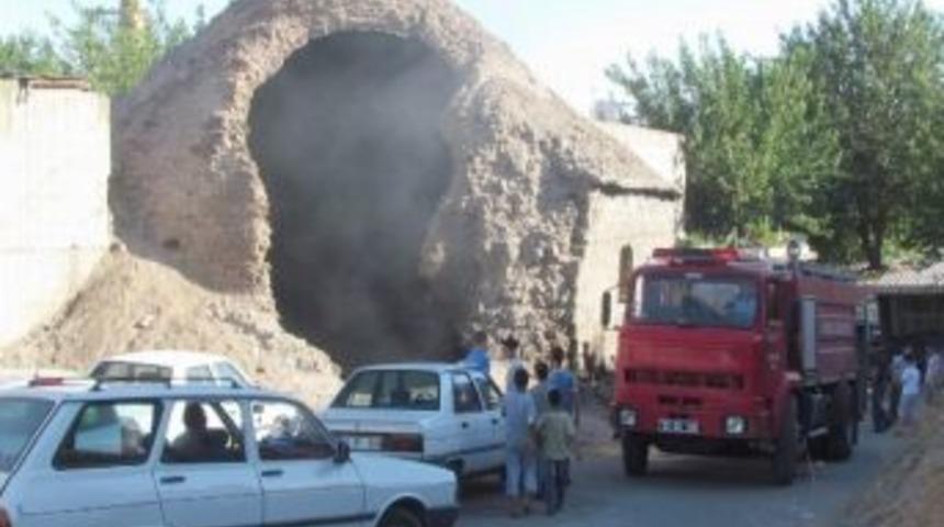 Siverek&rsquo;te Tarihi Hamamda Yangın