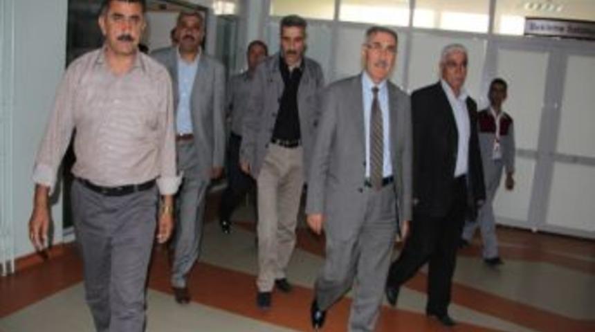 Belediye Başkanı Bedirhanoğlu'ndan Ge&ccedil;miş Olsun Ziyareti