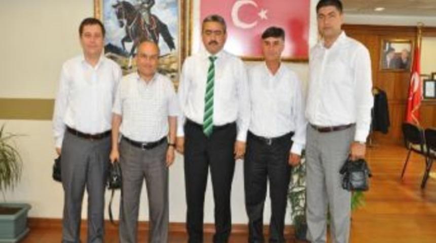 Ad&uuml; Kuyucak Myo M&uuml;d&uuml;r&uuml;nden Teşekk&uuml;r Ziyareti