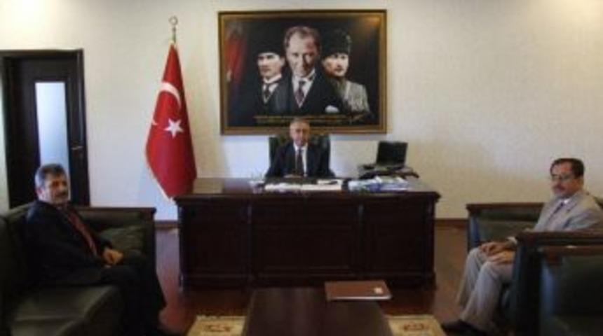 Tarım İl M&uuml;d&uuml;rlerinden Vali&rsquo;ye Ziyaret