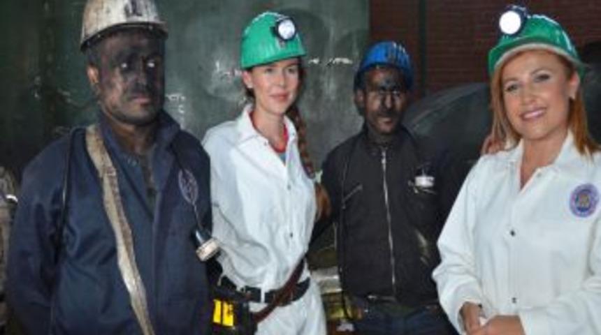 Madenci Kıyafeti Giyen Tanrıyar, Ocağa Girereken B&uuml;y&uuml;k Heyecan Yaşadı