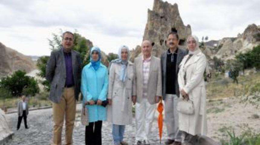 İstanbul B&uuml;y&uuml;kşehir Belediye Başkanı Kadir Topbaş, Kapadokya&rsquo;da