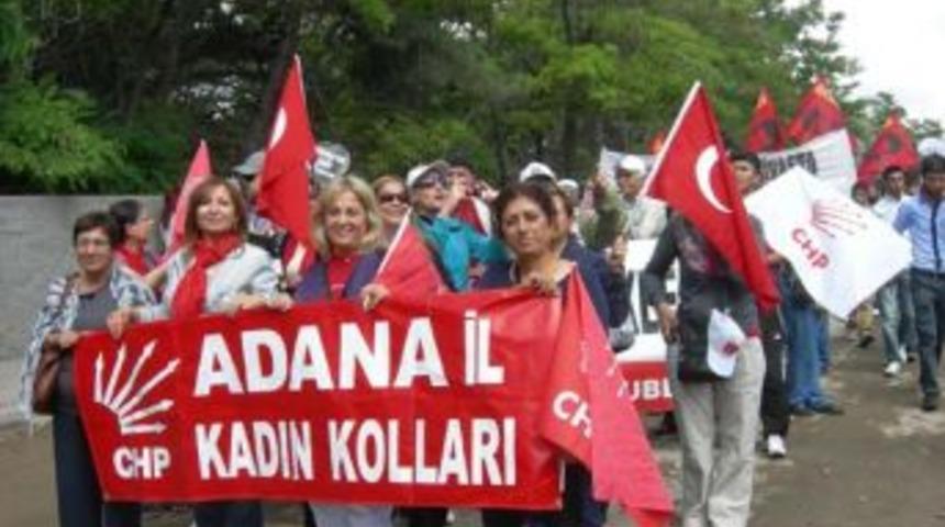 CHP Adana il kadın kolları Sivas'ta
