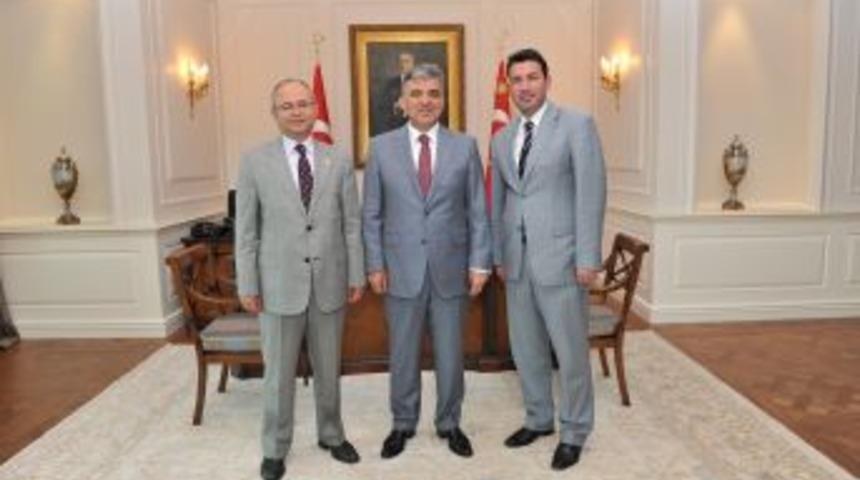 Cumhurbaşkanımızla buluştular