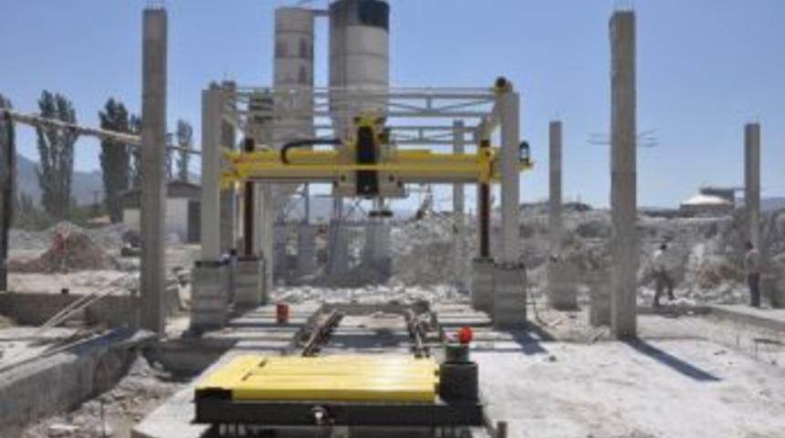 Taş Kesme Fabrikası Ek Tesisinde Sona Doğru