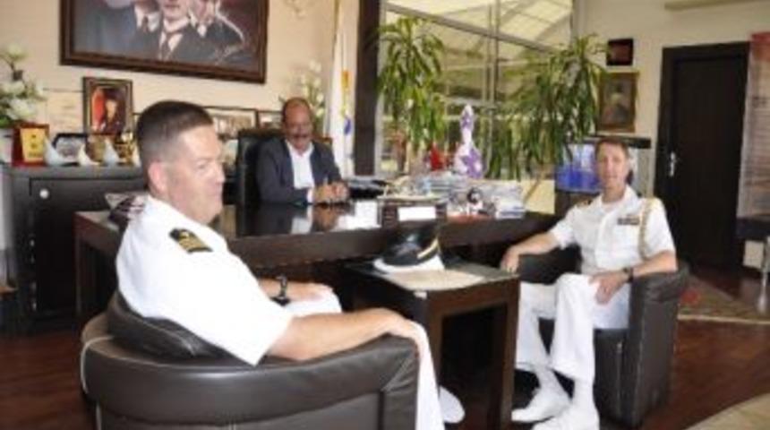 Amerikalı Komutanlar&rsquo;dan Başkan Altung&uuml;n&rsquo;e Ziyaret