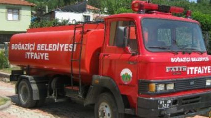 Boğazi&ccedil;i Belediyesi İtfaiye Aracına Kavuştu