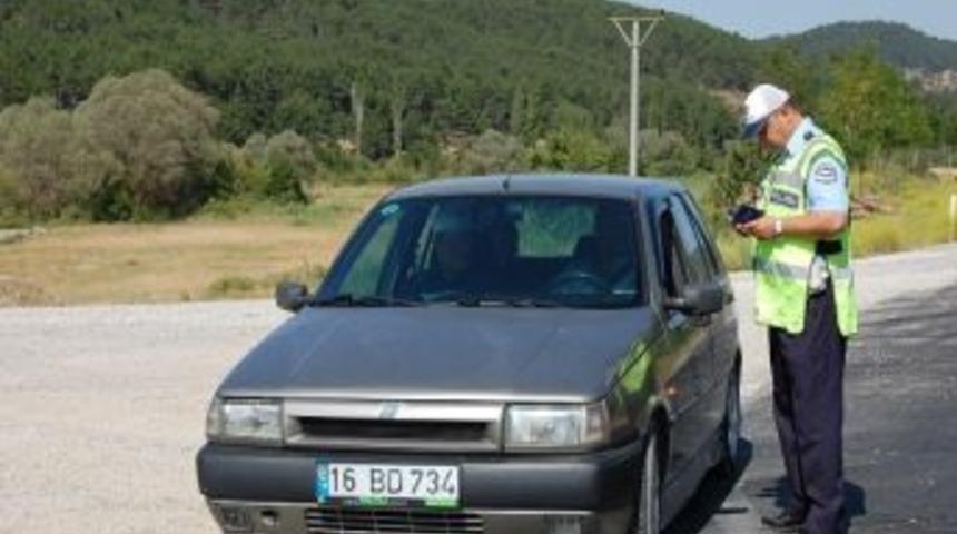 Harmancık Emniyeti Kazaları &Ouml;nlemeyi Hedefliyor