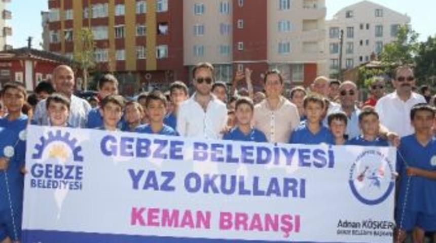 Gebze&rsquo;de Yaz Spor Okullarına Eğlenceli A&ccedil;ılış