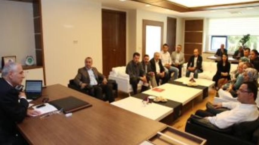 Ak Parti Mahalle Teşkilatlarından Başkan Akbaş&rsquo;a Ziyaret