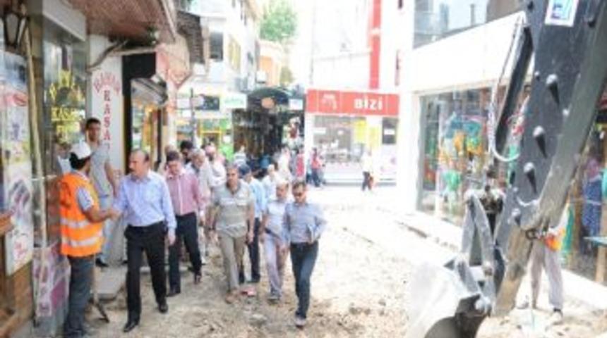 Başkan Doğan &Ouml;merağa Mahallesinde İncelemelerde Bulundu