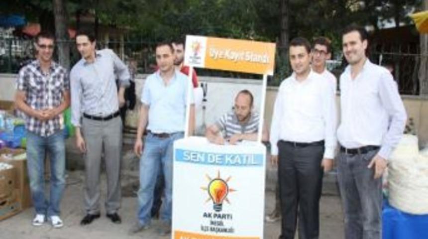 Ak Parti İneg&ouml;l Teşkilatına 19 Bininci &Uuml;ye