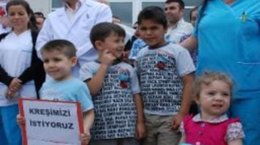 Tokat&rsquo;ta Kreş Eylemi