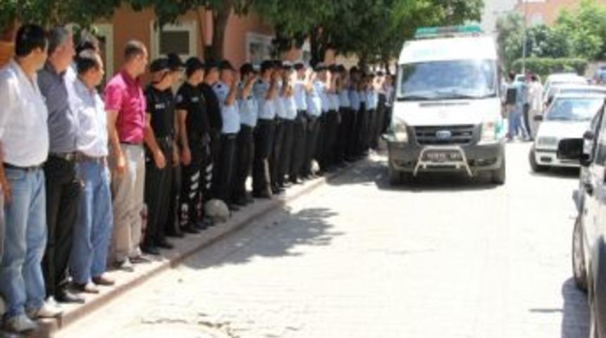 İntihar Eden Polis Memuruna Meslektaşlarından Selam
