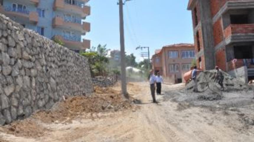 Ereğlide Alt Yapı &Ccedil;alışmaları S&uuml;r&uuml;yor