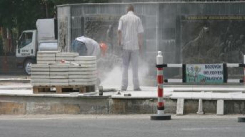 Belediye D&ouml;ner Kavşağı Yenileniyor