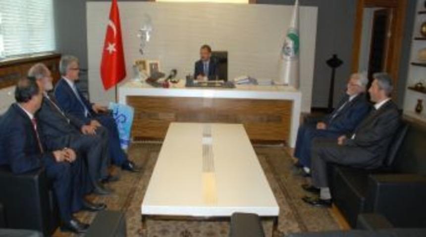 Kktc Din İşleri Başkanı B&uuml;y&uuml;kşehir'de