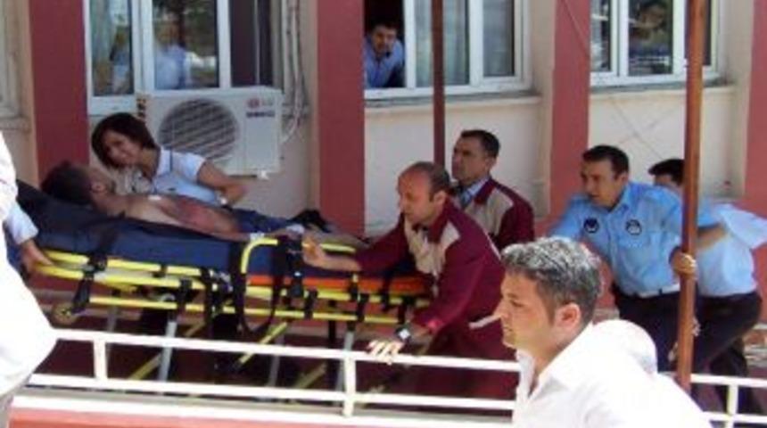 Elektrik Ustası Elektrik Akımına Kapılarak Yaralandı