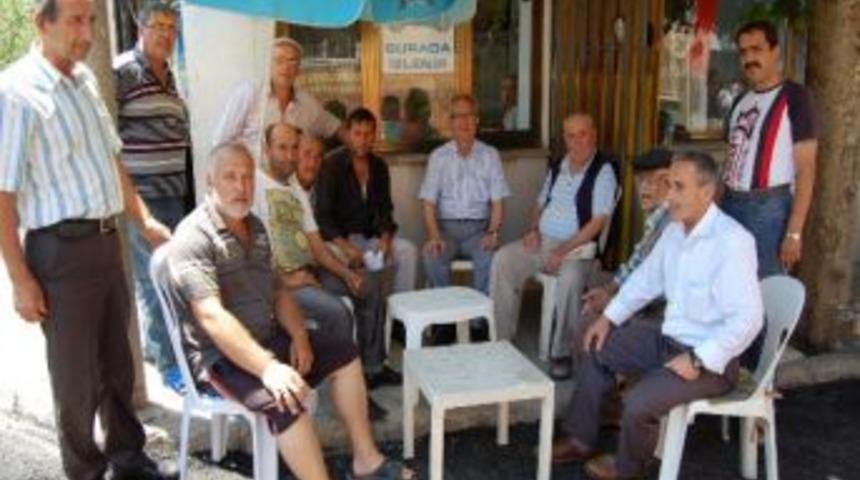 Başkan Pekel, &Ccedil;ınarlı Mahallesi'nde &Ccedil;alışmaları Denetledi