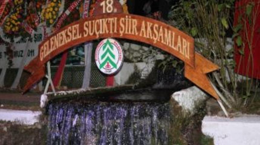 Su&ccedil;ıktı Şiir Akşamları 14 Temmuzda Yapılacak