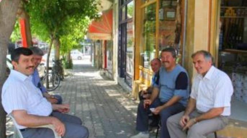 Belediye Başkanından esnaf ziyaretleri