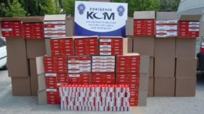 Eskişehir'de Ka&ccedil;ak Sigara Operasyonu