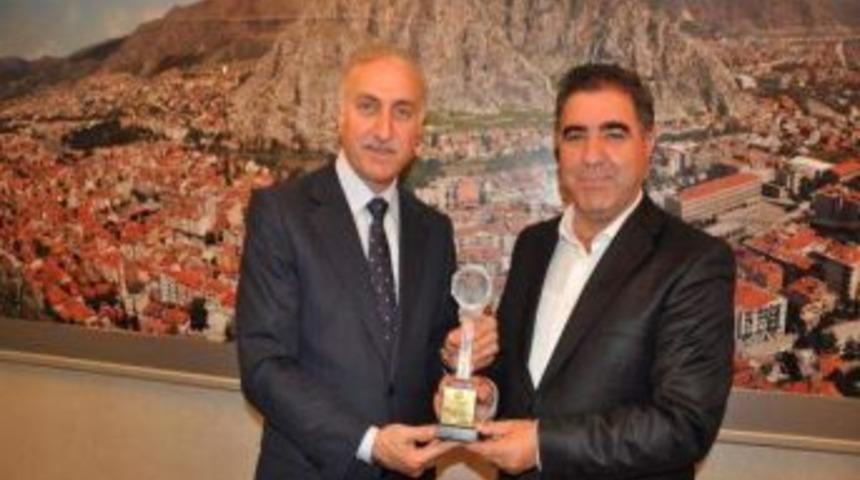 Başkan &Ouml;zdemir&rsquo;den, Trt Genel M&uuml;d&uuml;r&uuml; Şahin&rsquo;e Teşekk&uuml;r