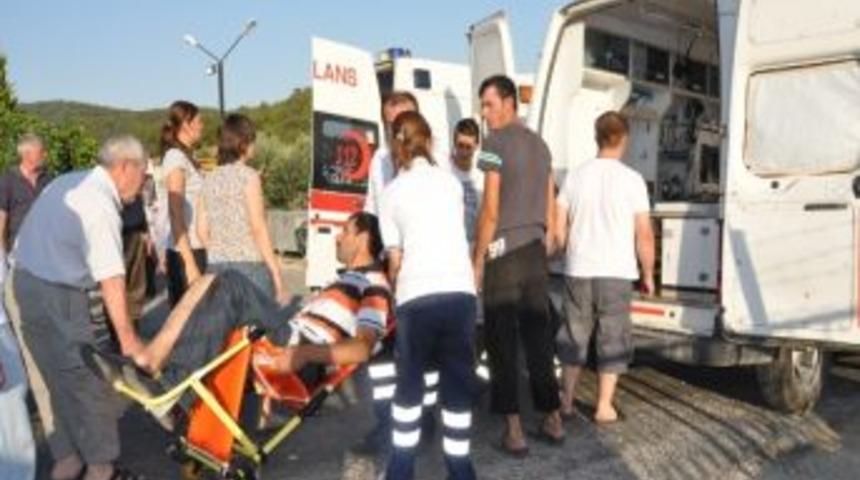 Fo&ccedil;a&rsquo;da Kaza: 7 Yaralı