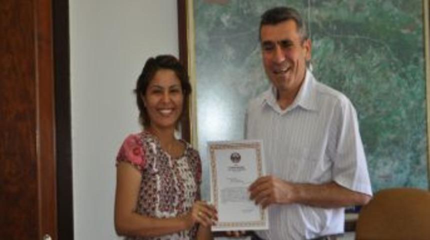 Vali Daş&ouml;z&rsquo;den Demirci Kaymakamlığı'na Başarı Belgesi