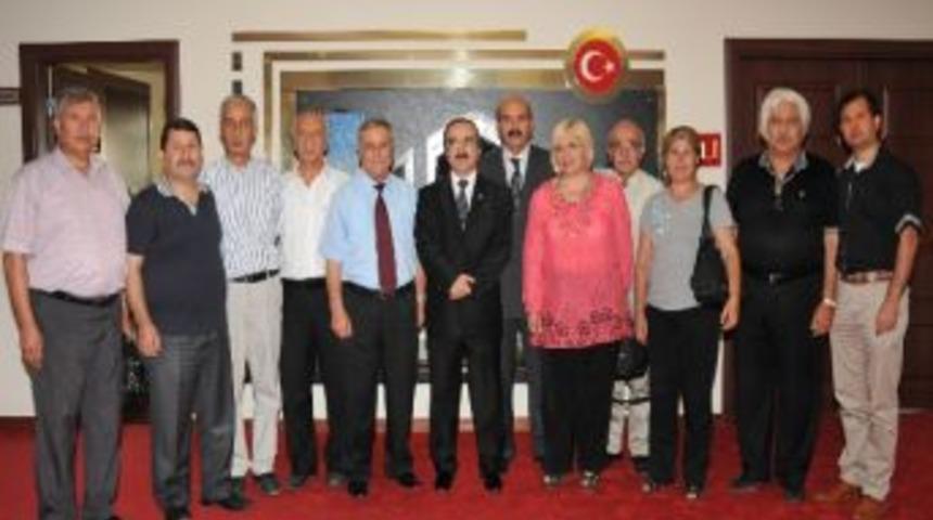 &Ccedil;ukurova Oğuz Boyları Derneği'nden, Vali Coş&rsquo;a Ziyaret