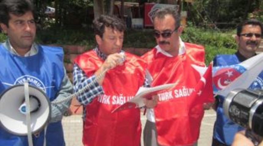 T&uuml;rk Sağlık-sen Şube Başkanı Turgay &Ccedil;etin: