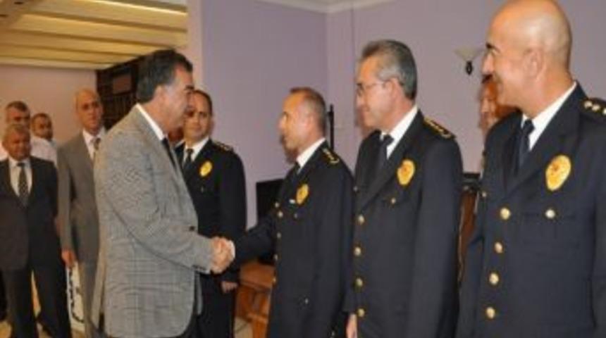 Aydın Emniyetinde R&uuml;tbe Sevinci Yaşandı