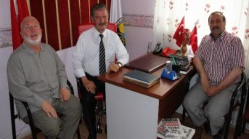 Milli Eğitim M&uuml;d&uuml;r&uuml; B&uuml;y&uuml;kfırat'tan G&ouml;rbir'e Ziyaret