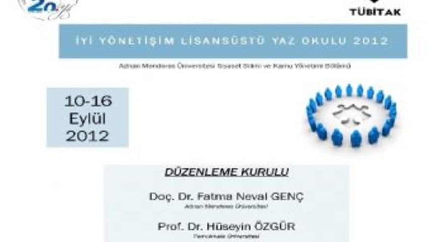 Ad&uuml; &lsquo;iyi Y&ouml;netişim Yaz Okulu&rsquo;na T&uuml;bitak&rsquo;tan Destek