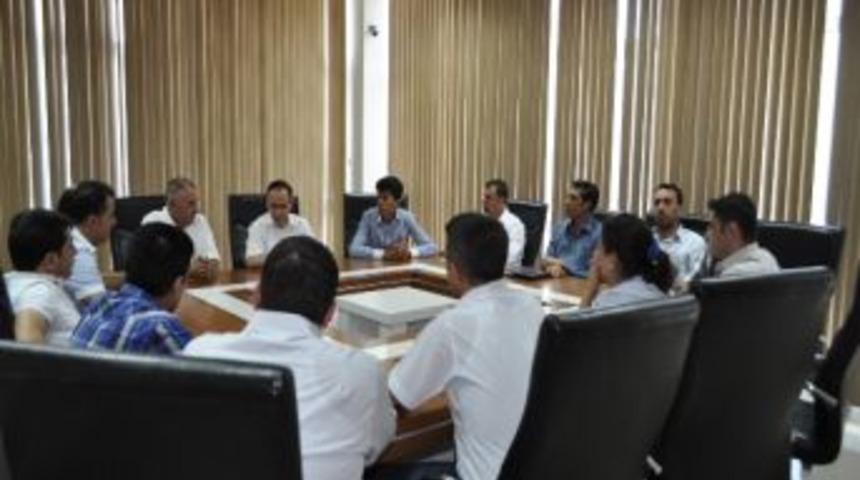 Diyarbakırlı Tekstilcilerden Dr. Karakoyun&rsquo;a Tekstil Kent Ziyareti