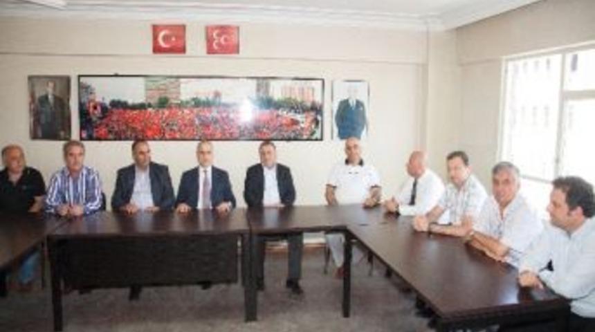 Satso&rsquo;dan İl Başkanlarına Hayırlı Olsun Ziyareti