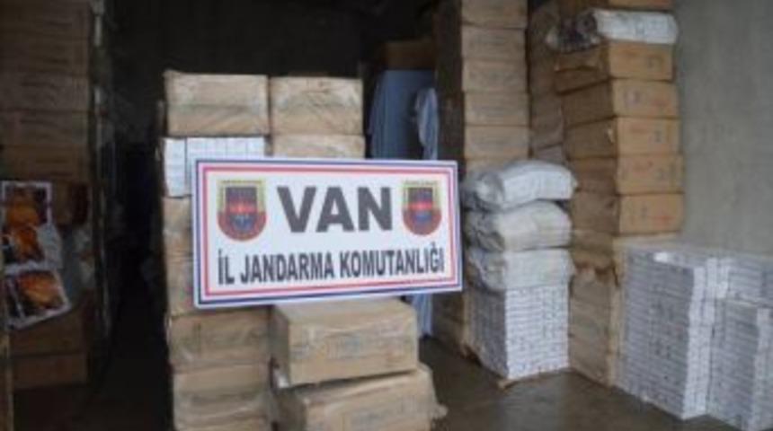 Jandarmadan Ka&ccedil;ak Sigara Operasyonu
