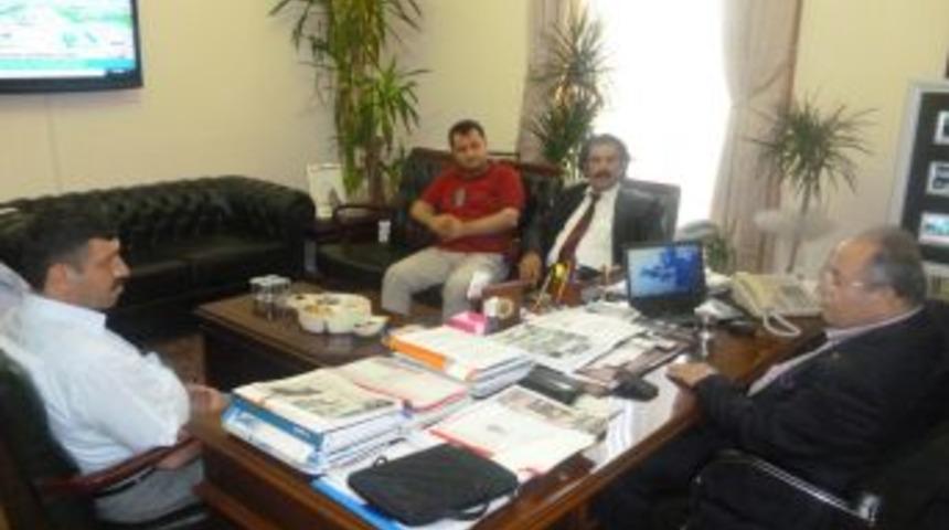 İşadamları Uslu'yu ziyaret etti