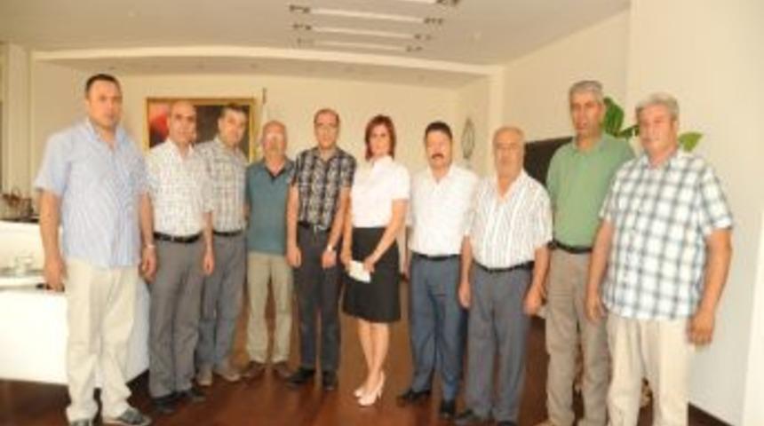 Tamirciler Odası&rsquo;ndan Başkan &Ccedil;er&ccedil;ioğlu&rsquo;na Ziyaret