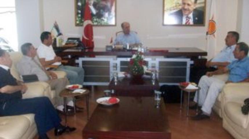 DSP'den AK Parti'ye ziyaret