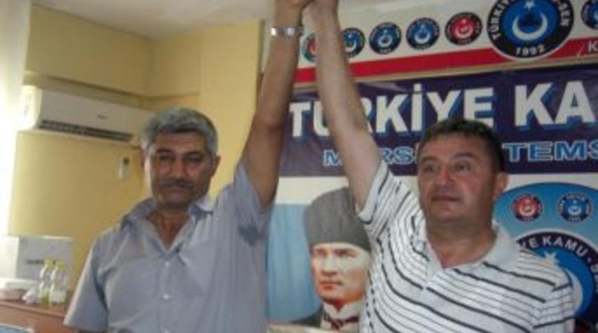 Kamu-sen Mersin Şubesi&rsquo;nde G&ouml;rev Değişimi