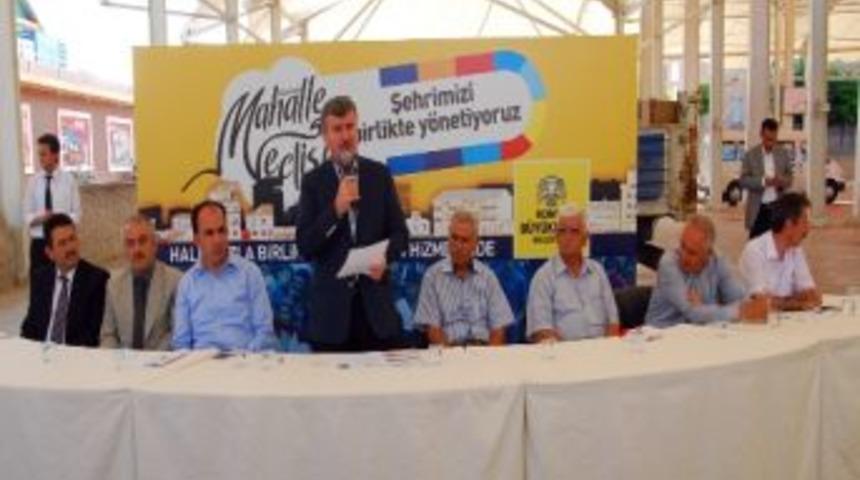 B&uuml;y&uuml;kşehir&rsquo;in Mahalle Meclisleri S&uuml;r&uuml;yor