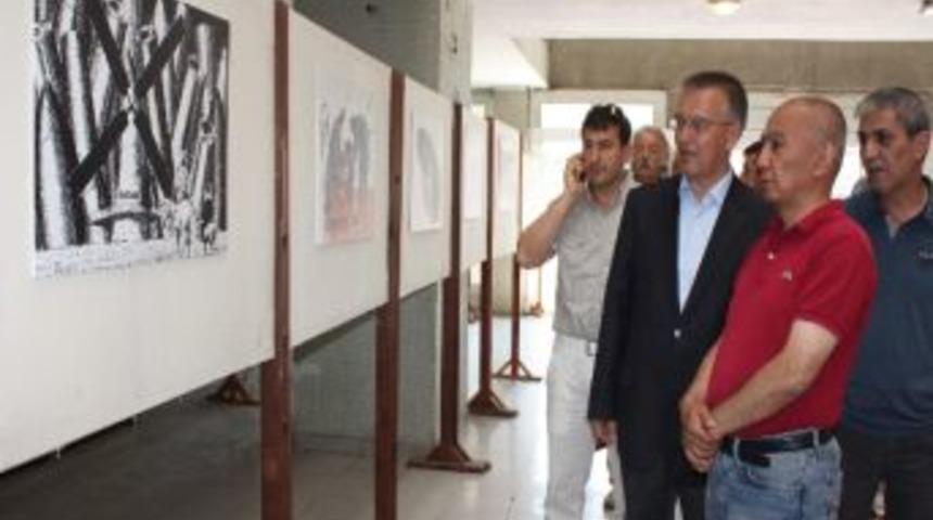 Akşehir&rsquo;de Karikat&uuml;r Sergisi