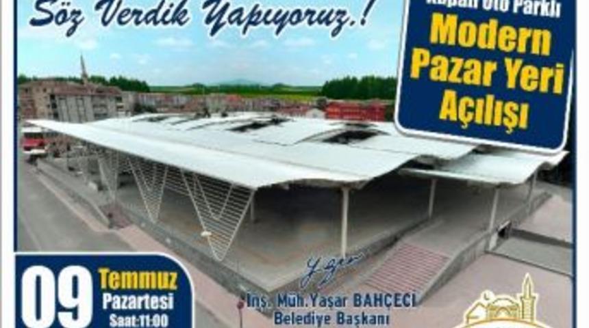 Kırşehir Modern Pazar Yeri A&ccedil;ılıyor