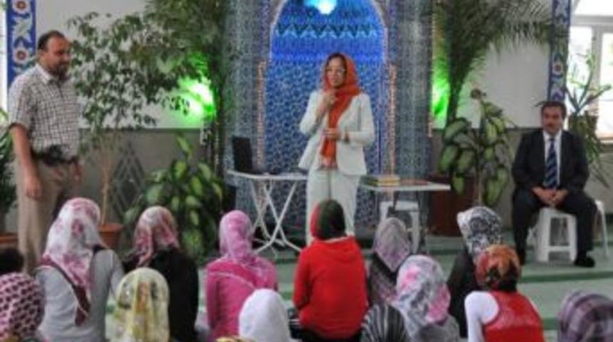 Rekt&ouml;r Kılı&ccedil;'tan kuran kursuna ziyaret