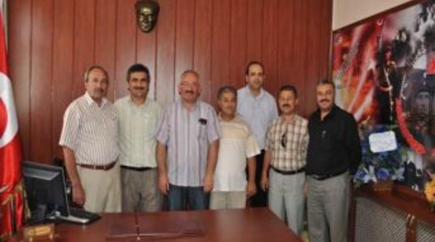 Eğitim-bir-sen&rsquo;den H&uuml;seyin Akb&uuml;lb&uuml;l&rsquo;e Hayırlı Olsun Ziyareti