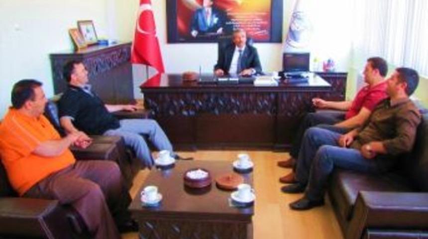 Esnaftan Başkan Y&uuml;cele Ziyaret