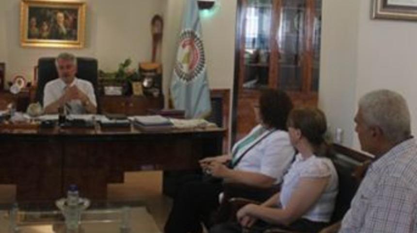 Kırklareli ADD'den &Ccedil;ağlayan'a ziyaret